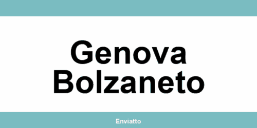 Numero di telefono della sede SDA Express a Genova Bolzaneto