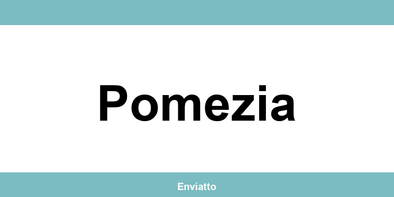 Numero di telefono della sede SDA Express a Pomezia