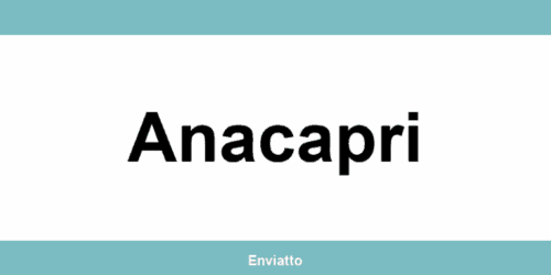 Numero di telefono della sede SDA Express a Anacapri