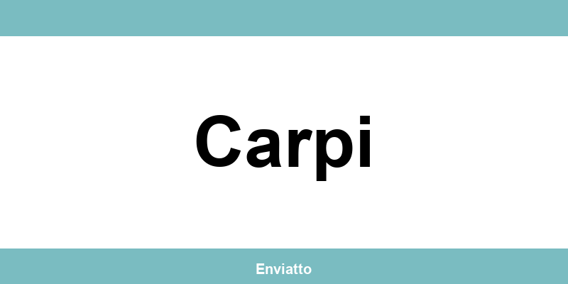 Numero di telefono della sede SDA Express a Carpi