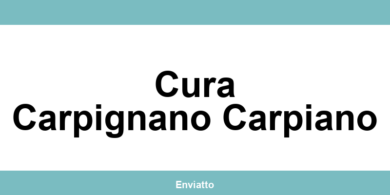 Numero di telefono della sede SDA Express a Cura Carpignano Carpiano