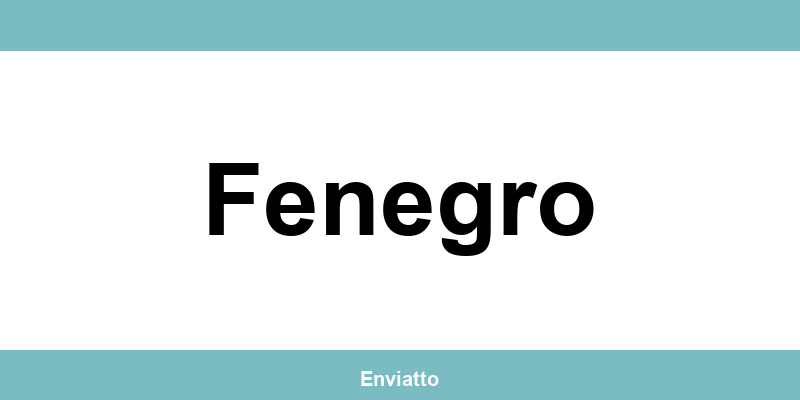 Numero di telefono della sede SDA Express a Fenegro