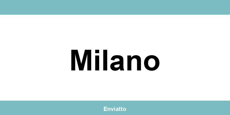 Numero di telefono della sede SDA Express a Milano
