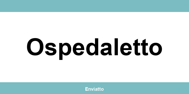 Numero di telefono della sede SDA Express a Ospedaletto